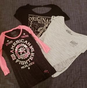 Shirt lot from Buckle & Deb